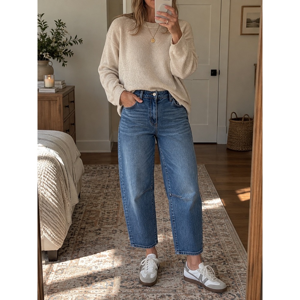 KUT from the Kloth Ashley Slouchy Barrel Jeans Size 8